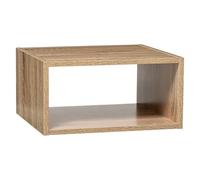 5five - étagère 1 2 Cases Mix n modul Effet chêne Naturel