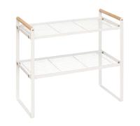 5five - etagère 2 niveaux balm blanc l42cm