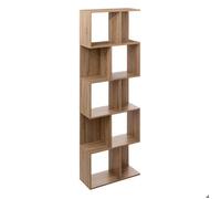 5five - étagère colonne double effet chêne naturel beige