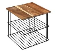 5five - étagère d angle 2 niveaux 24cm