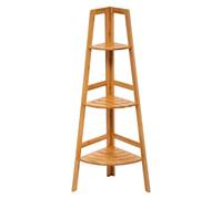 5five - étagère d Angle 3 Niveaux Bambou