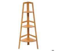 5five - étagère d angle 3 niveaux bambou