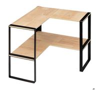 5five - étagère d Angle 2 Niveaux Blackwood