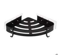 5 five simply smart 5five - étagère de Douche d Angle Stick adhésif Noir blackalu