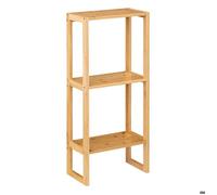 5five - étagère haute 2 niveaux 20cm ""lab'n modul"" bambou