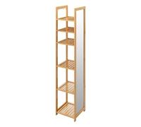 5Five Etagère Miroir 3+2 Cases Mix Bambou