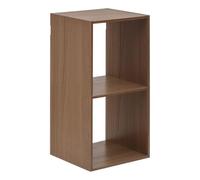 5five - étagère mix'n modul 2 cases rectangulaire marron