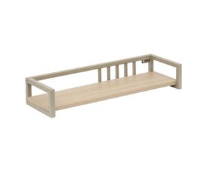 5five - étagère murale duna rectangulaire 18,4x56cm beige
