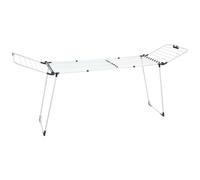 5five - étendoir à linge sinai extensible 27m blanc 113x60x260 cm