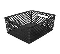 5five Folky Panier en plastique noir - 11 L