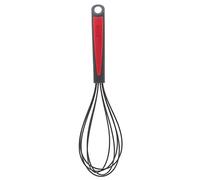 5five - fouet silicone "silitop" noir et rouge