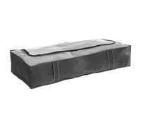 5five - housse de rangement lit gris anthracite