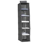 5five - Housse Rangement 6 Cases Gris Anthracite