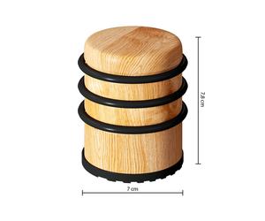 5five Lock' Dis Cale porte en bois naturel