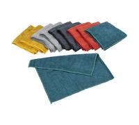 5Five Lot de 10 chiffons de nettoyage multi-usages 30 x 30 cm