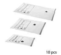 5five - lot de 10 sacs compresseurs ""air-flat""