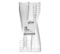 5Five Lot de 12 Flûtes à Champagne 15 cl