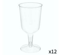 5five Lot de 12 verres à cocktail et à vin de 15 cl