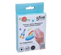 5five Lot de 2 éponges Magic Eraser 10 cm - Blanc