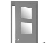 5five - lot de 2 miroirs carrés adhésifs 40x40