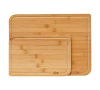 5five - lot de 2 planches à découper bambou