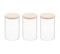 5five - lot de 3 bocaux hermet 1l en verre