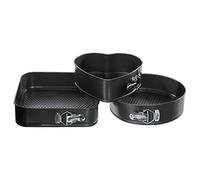 Jeu de 3 moules demontables J135276 Noir G