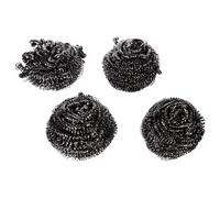 5five Lot de 4 éponges spirales en inox