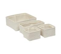 5five - Lot de 4 paniers bouclette