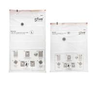 5five - lot de 4 sacs de rangement sous vide airless