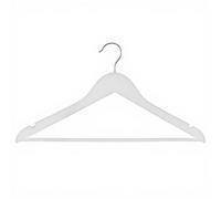 5five Lot de 5 cintres en bois - blanc