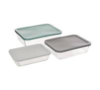 5Five - Lot de Boîte en Verre Borosilicate - Conservation, Rangement Alimentaire, Accessoire Cuisine