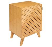 5five - meuble 1 porte ""bath n' modul"" bambou