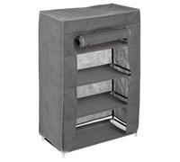 5five - meuble à chaussures x12 gris anthracite