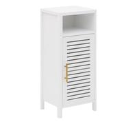 5five - meuble bas orea rectangulaire 30x36cm 1 porte blanc