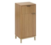 5five - Meuble Bas tasso 2 Portes Effet Bois Naturel