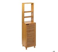5five - meuble étagère 1 porte bambou ""sicela""