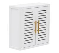 5five - Meuble Haut orea carré 20x50cm 2 Portes Blanc