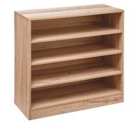 5five - meuble range-chaussures x13 effet bois naturel