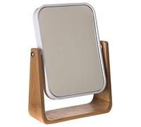 - Miroir à Poser "Natureo" 22cm Naturel & Blanc