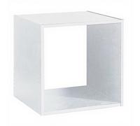 5five - Cube de Rangement Modulable Mix N Modul Blanc - 34,5 x 32 x 34,5 cm - Étagère, Bibliothèque, Salon
