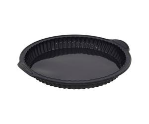 5five - moule à tarte 26cm silicone silitop noir rouge