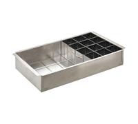5five - moule pour number cake anniversaire 31,6x18,5x5,5cm en inox