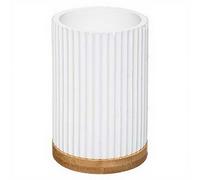 5five Natureo Gobelet pour brosse à dents 7 cm Blanc