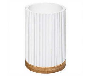 5five Natureo Gobelet pour brosse à dents 7 cm Blanc