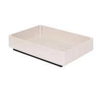 5Five - Organisateur de Placard STORA Beige en Plastique - 40x26,9x8,2cm - Accessoire Organisation, Utilisation Quotidienne