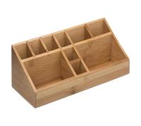 5five Organisateur de tiroir en bambou naturel, 10 compartiments, L 23 x l 9,5 x H 9 cm