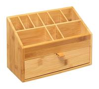 Organiseur Compact 1 Tiroir Bambou Cuir Bambou