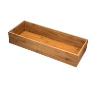 5five - organiseur 15x38cm ""tidy smart bambou""