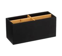 5five - organiseur 4 compartiments naturéo noir